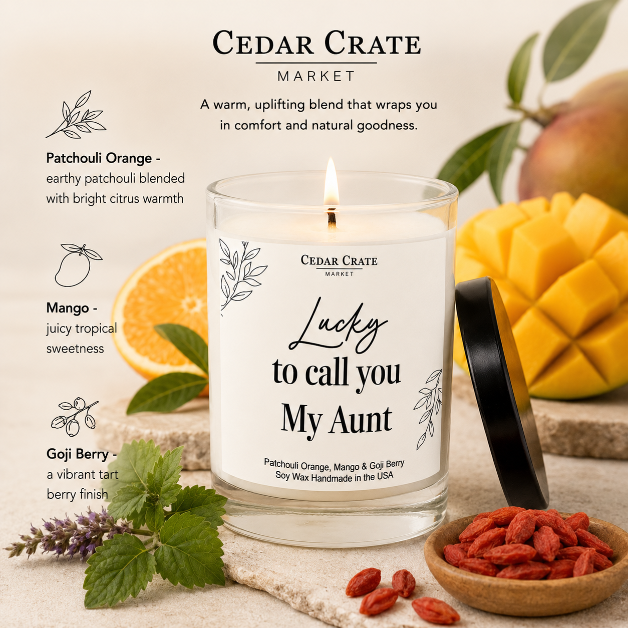 Aunt Candle - Lucky to Call You My Aunt