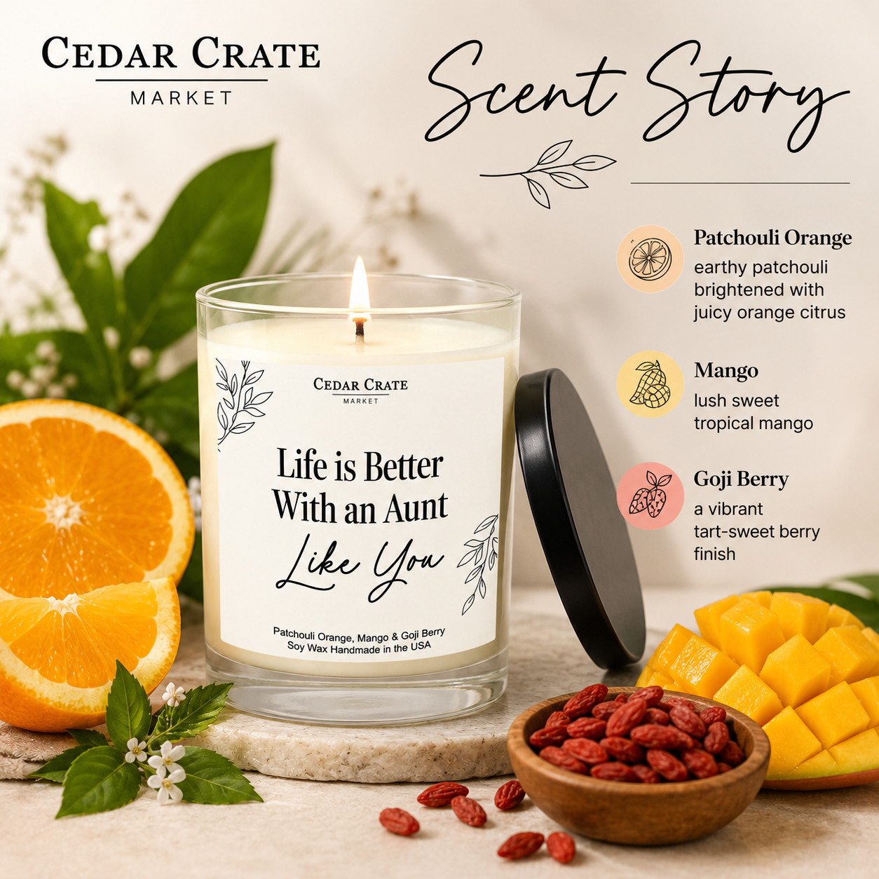 Aunt Candle - Life Is Better With an Aunt Like You