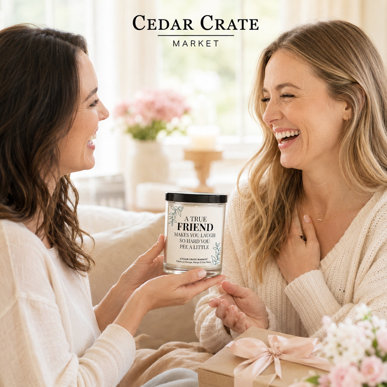 Best Friend Candle - Laugh So Hard You Pee a Little