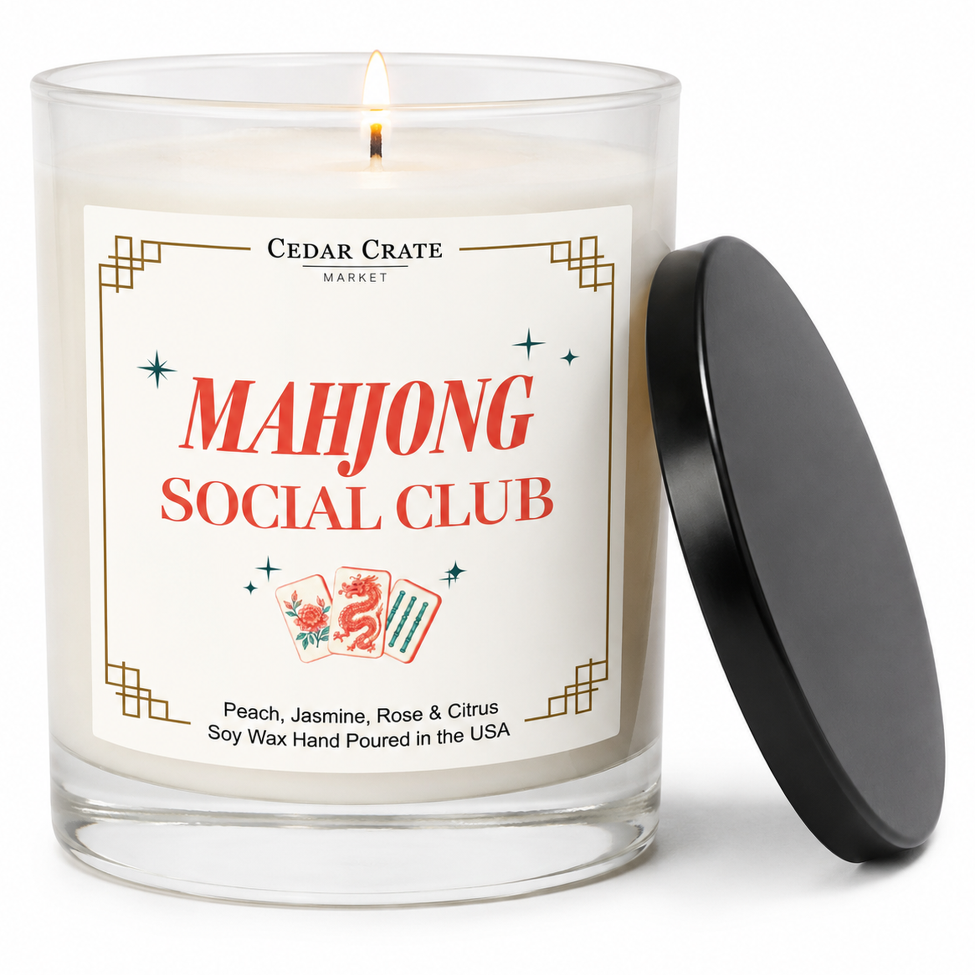 Mahjong Candle - Mahjong Social Club