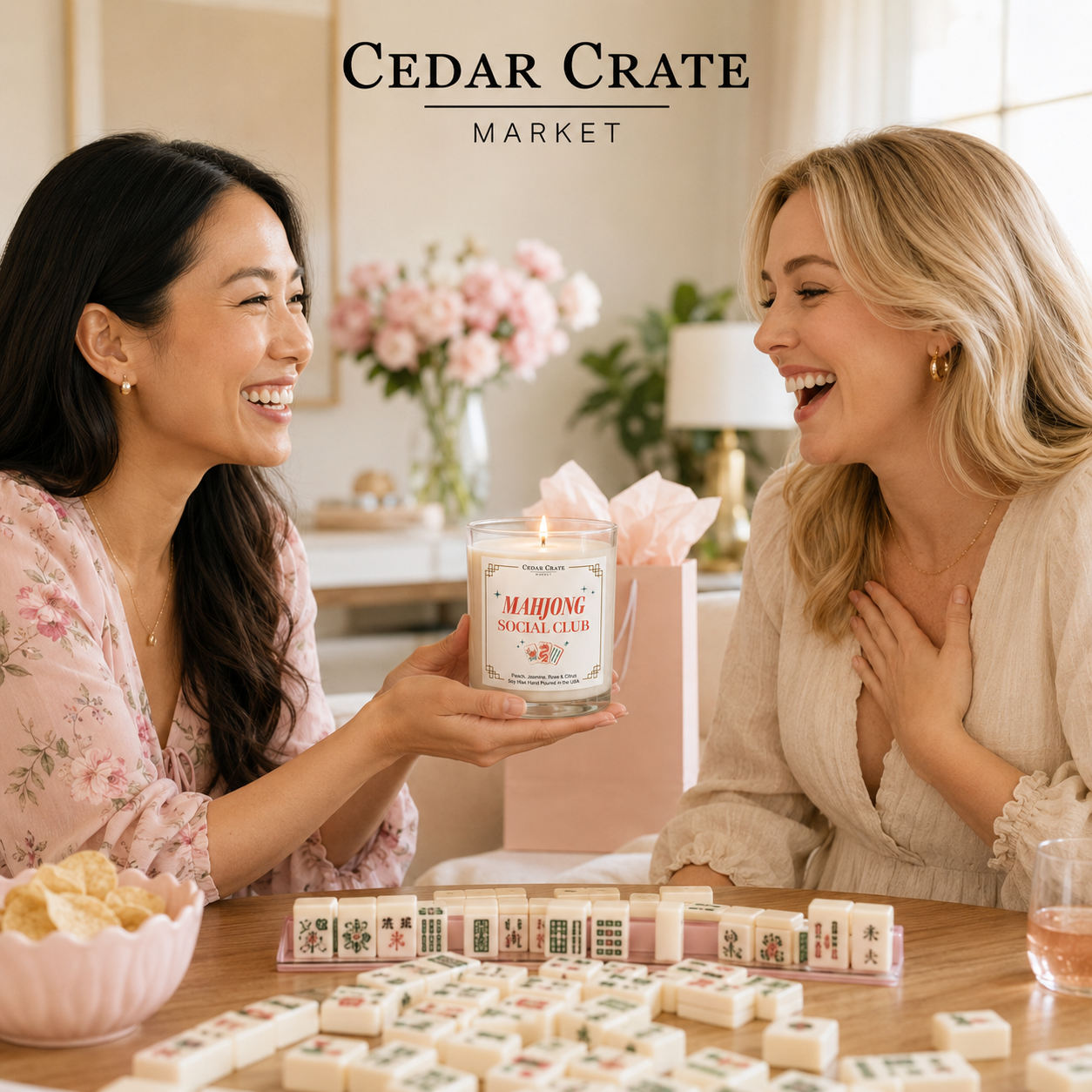 Mahjong Candle - Mahjong Social Club