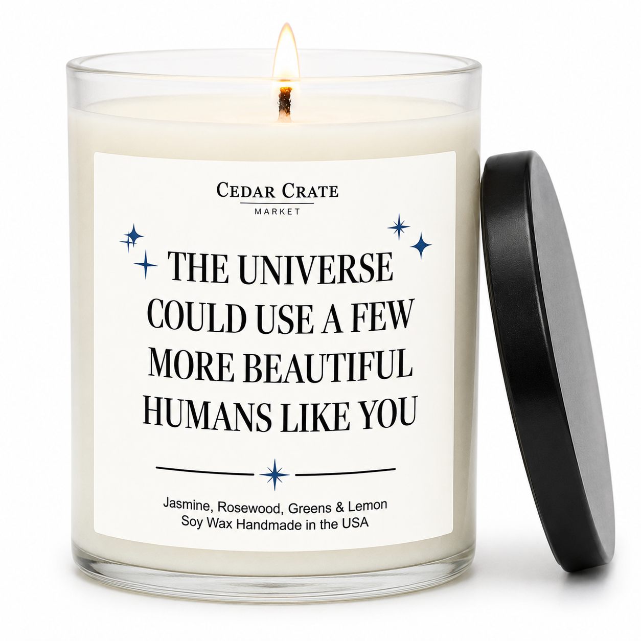 Thank You Candle - More Beautiful Humans Like You