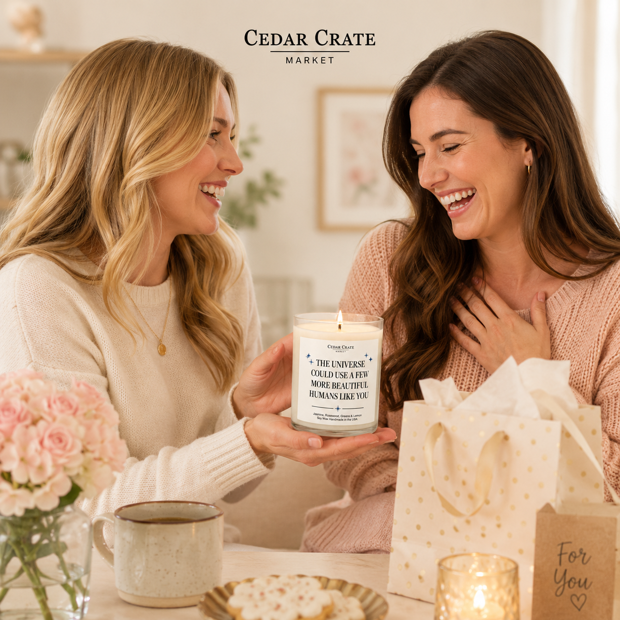 Thank You Candle - More Beautiful Humans Like You