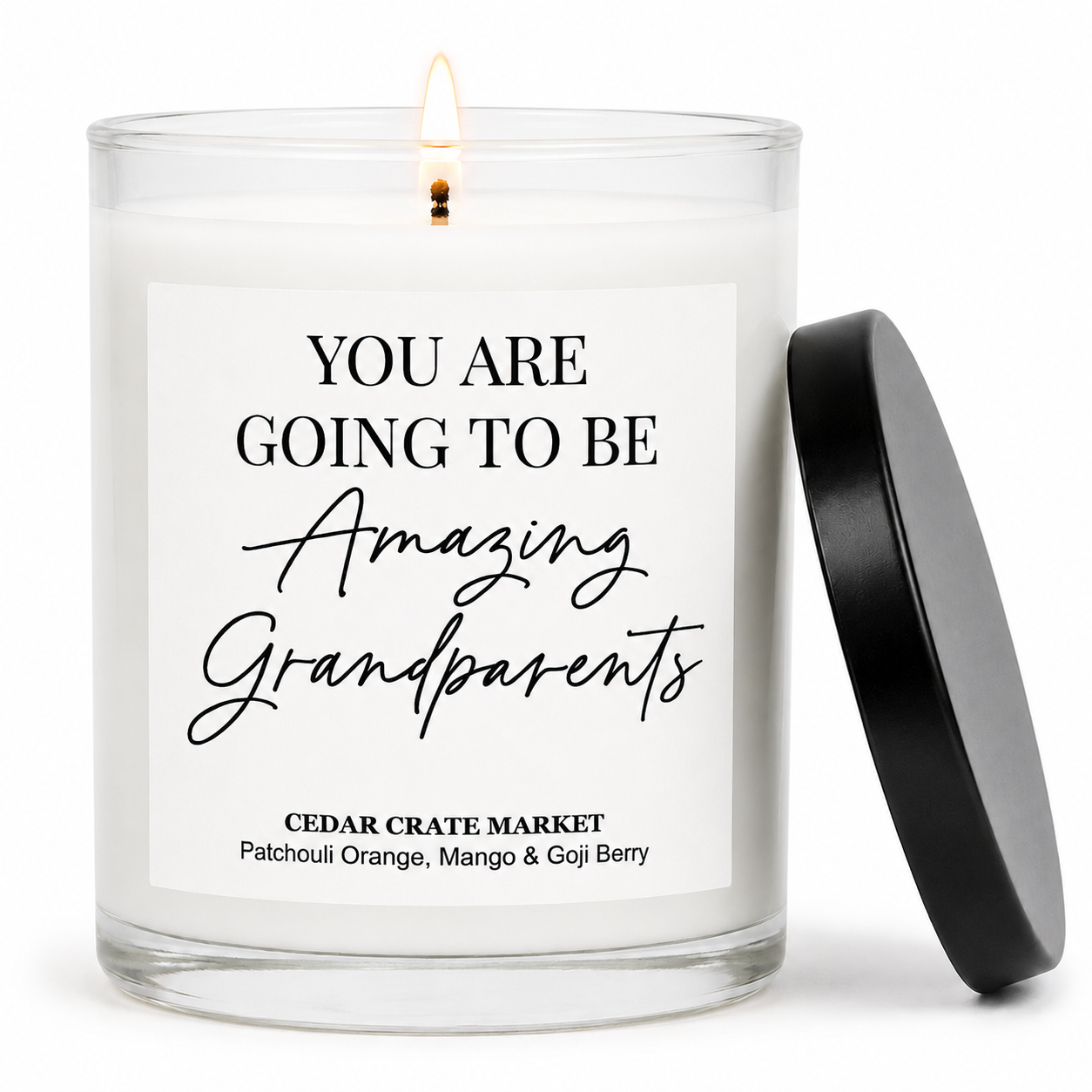 Grandparents Candle - You're Going to Be Amazing