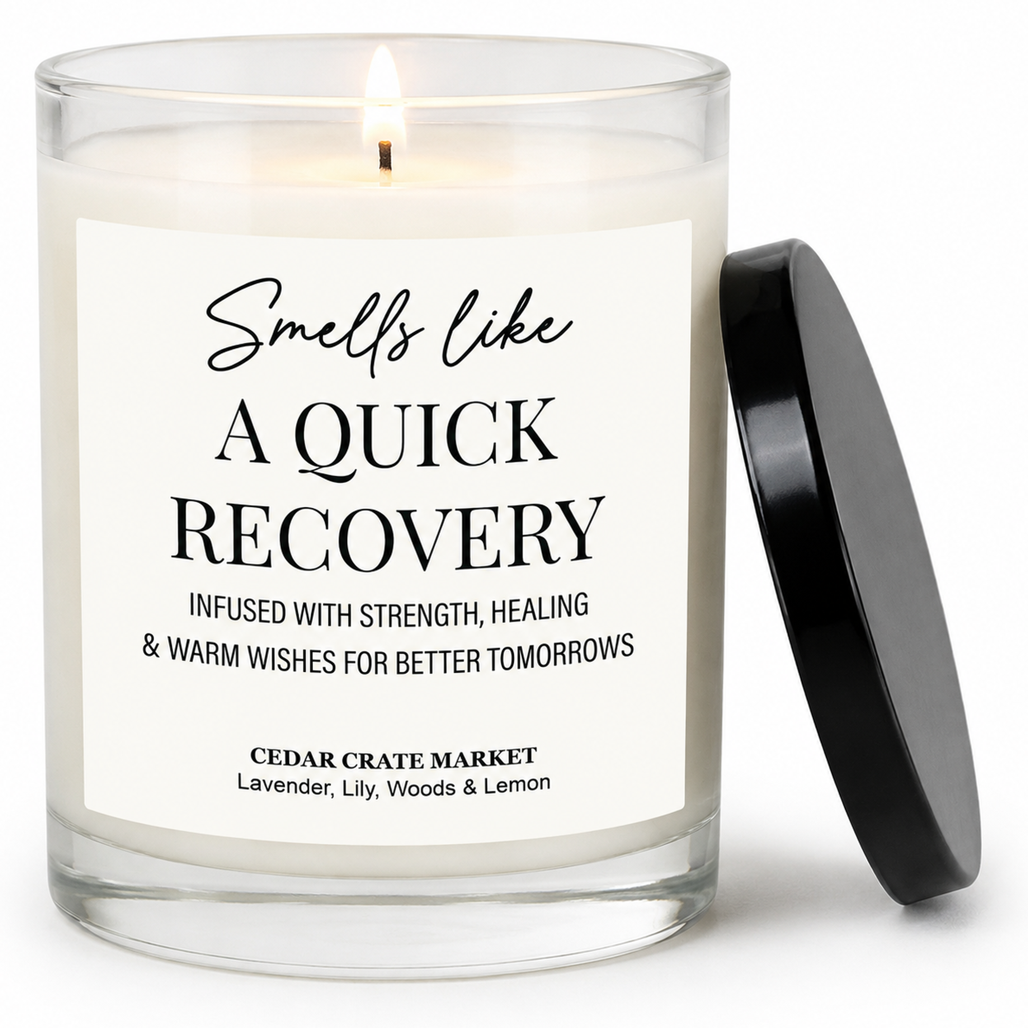 Get Well Candle - Smells Like a Quick Recovery