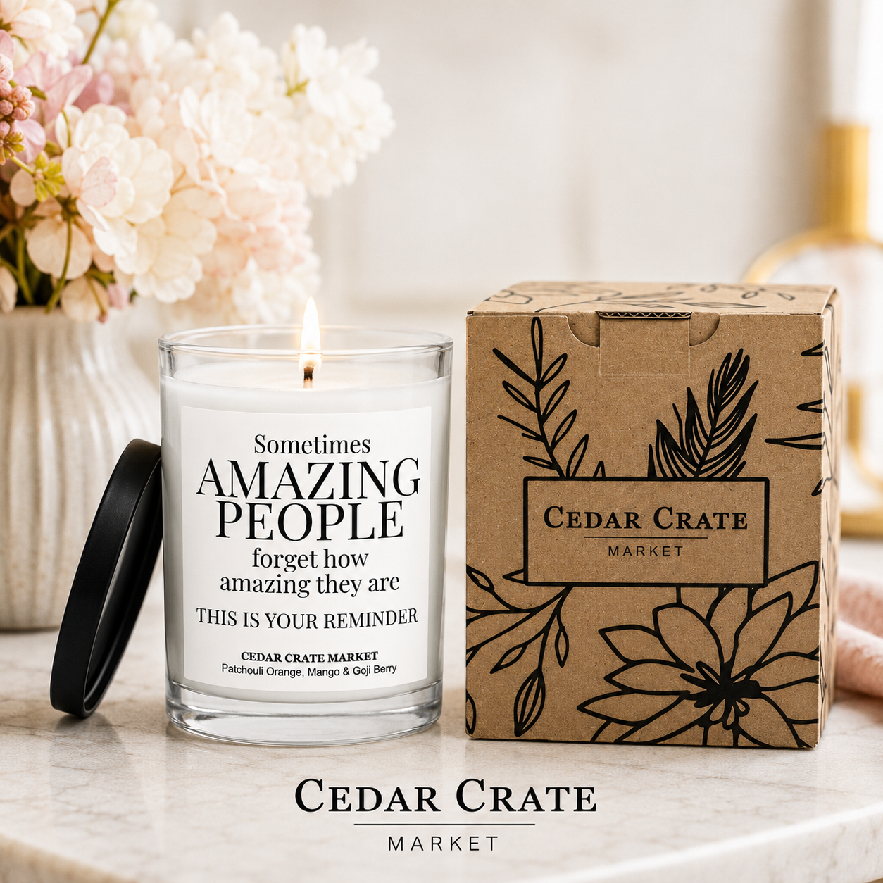 Encouragement Candle - You Are Amazing