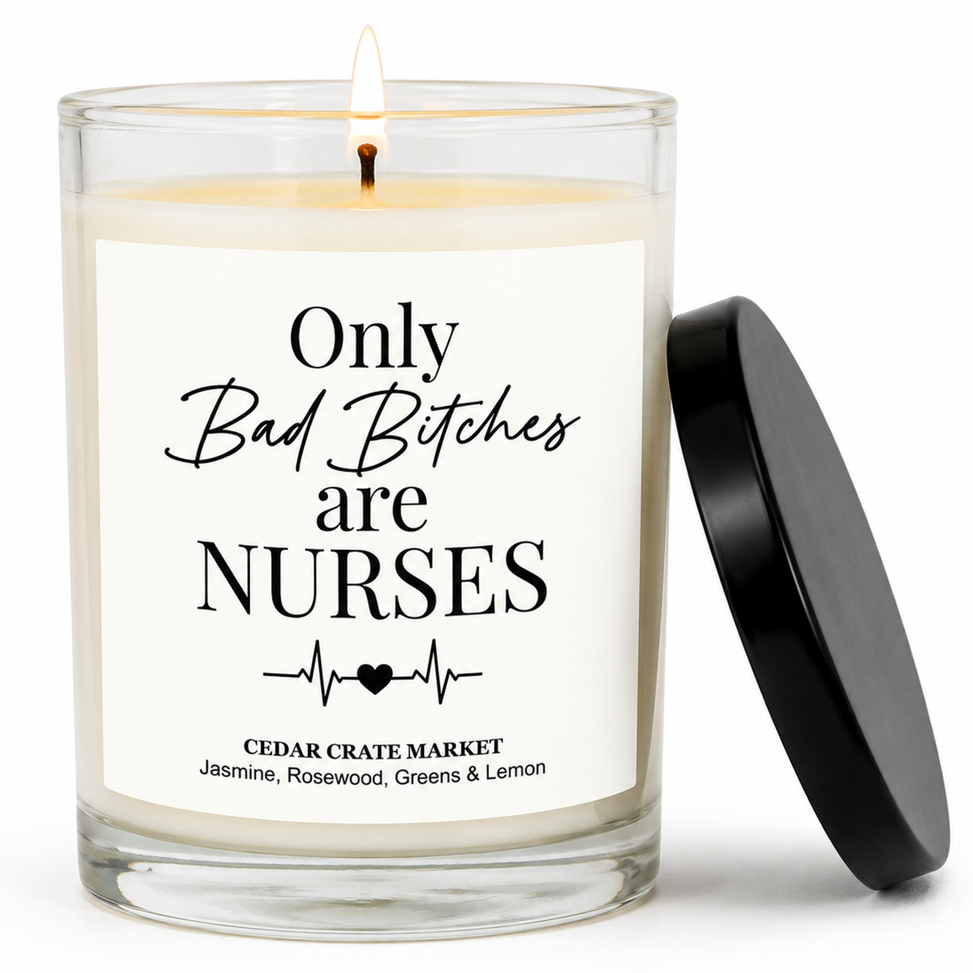 Nurse Candle - Only Bad B's Are Nurses