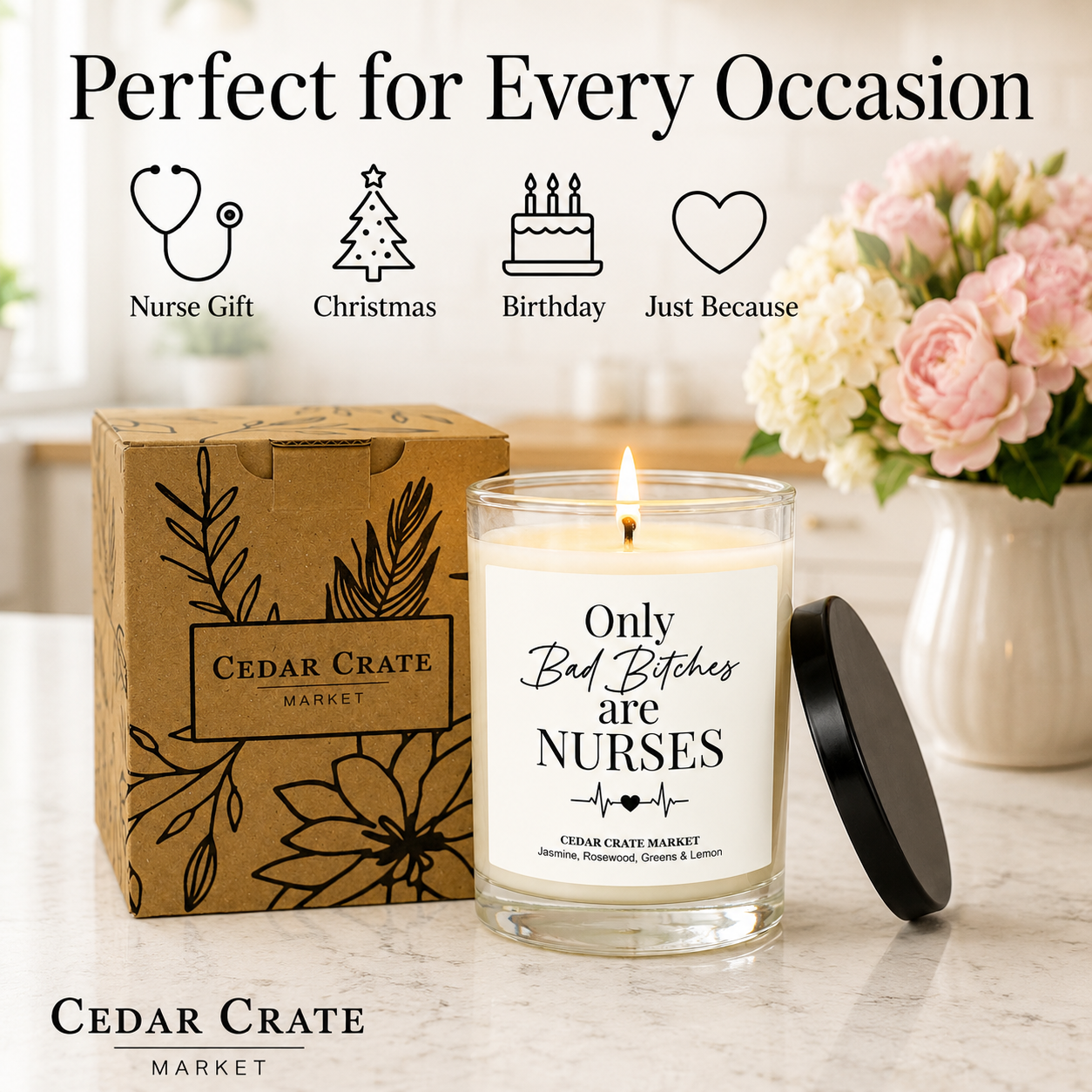 Nurse Candle - Only Bad B's Are Nurses