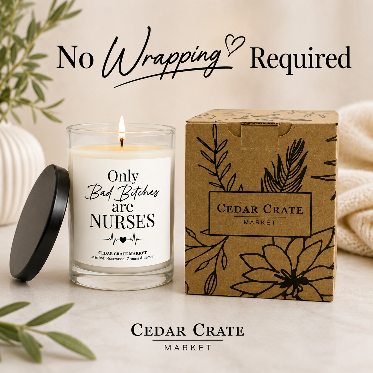 Nurse Candle - Only Bad B's Are Nurses