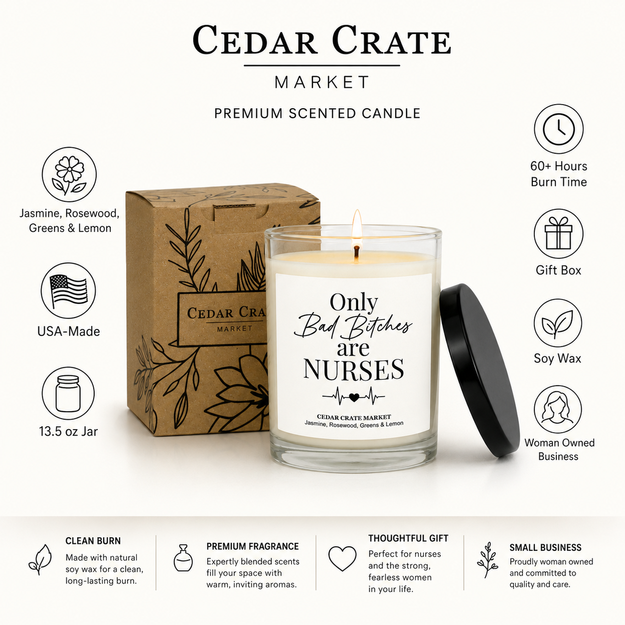 Nurse Candle - Only Bad B's Are Nurses