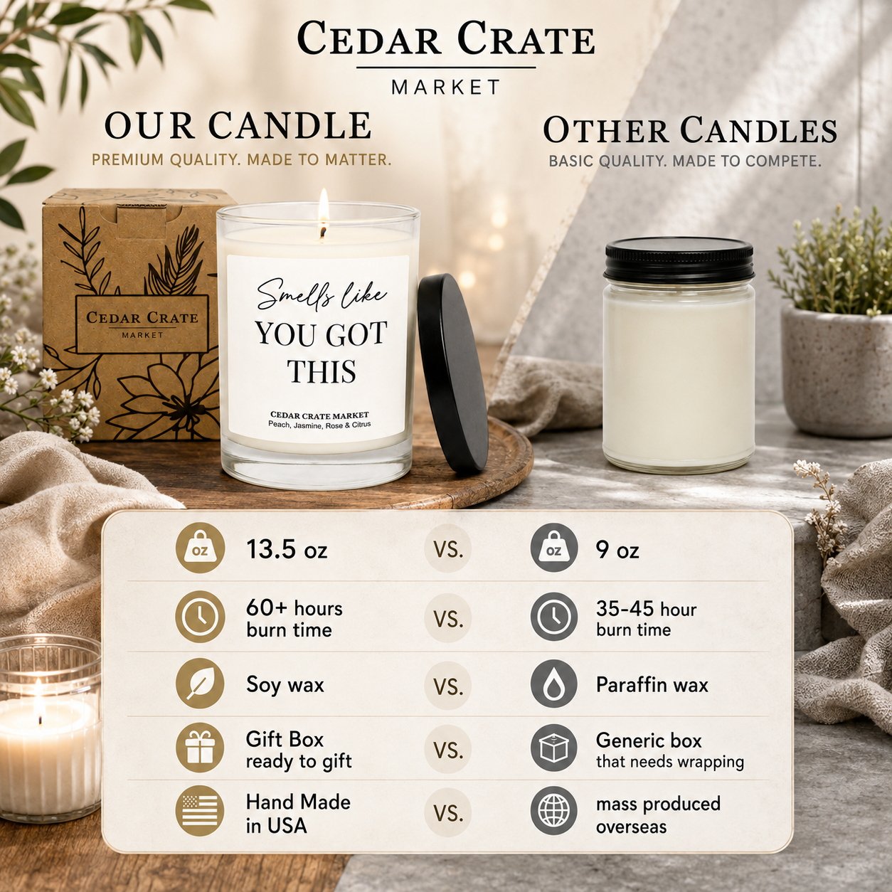 Get Well Candle - Smells Like You Got This