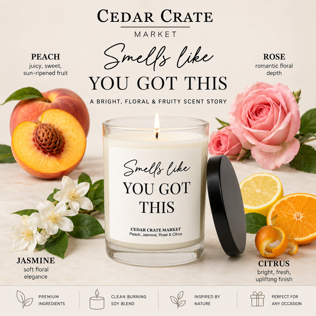 Get Well Candle - Smells Like You Got This