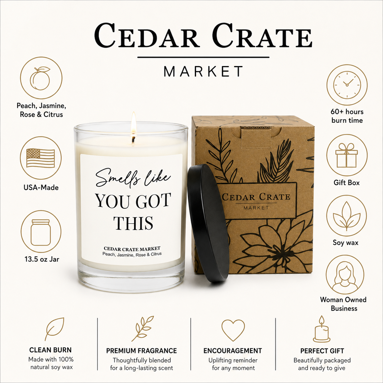 Get Well Candle - Smells Like You Got This