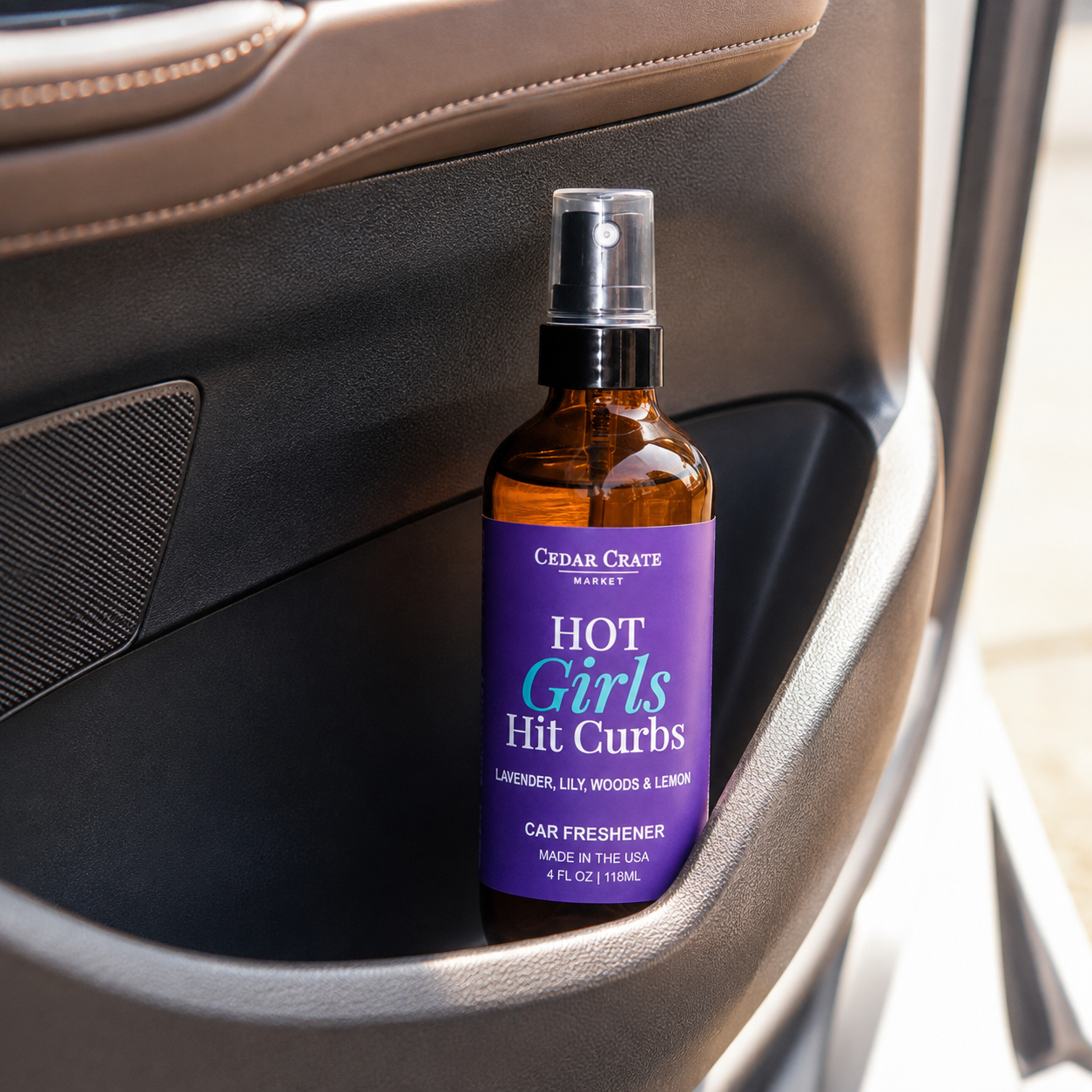 Car Freshies - Hot Girls Hit Curbs Sunlit Lavender Spray