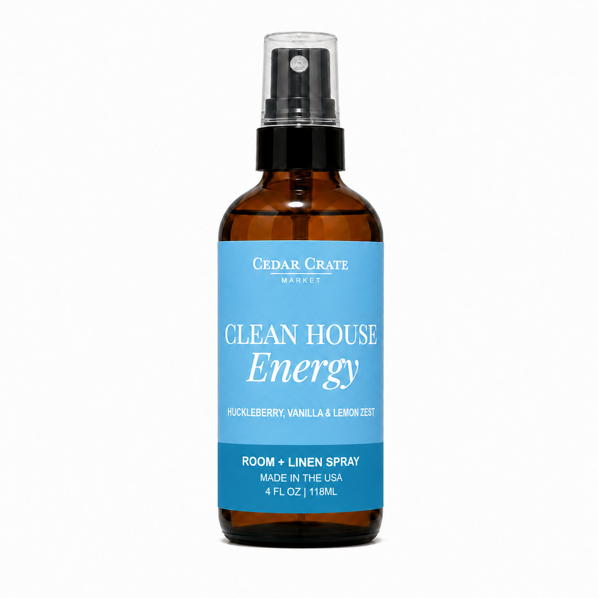 Funny Room Spray - Clean House Energy Wild Huckleberry 4 oz