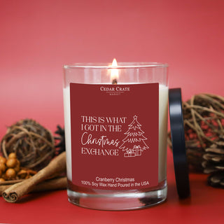 This Is What I Got In The Christmas Exchange Color Candle