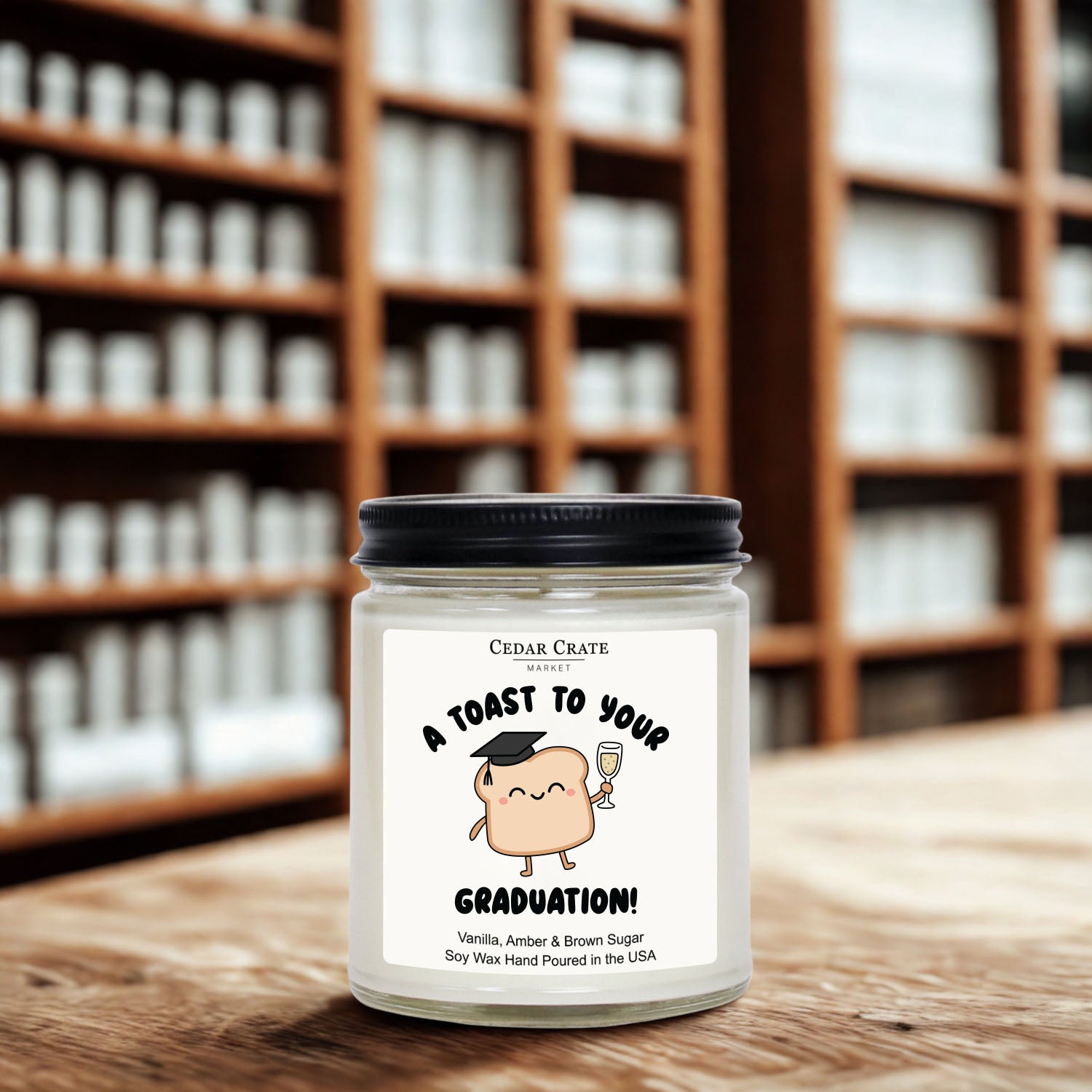 Graduation Candle - A Toast To Your Graduation