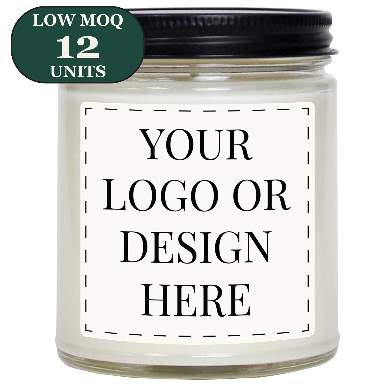 Cedar Crate Market Soy Candle "Custom White Jar Candles" Mother's Day gift