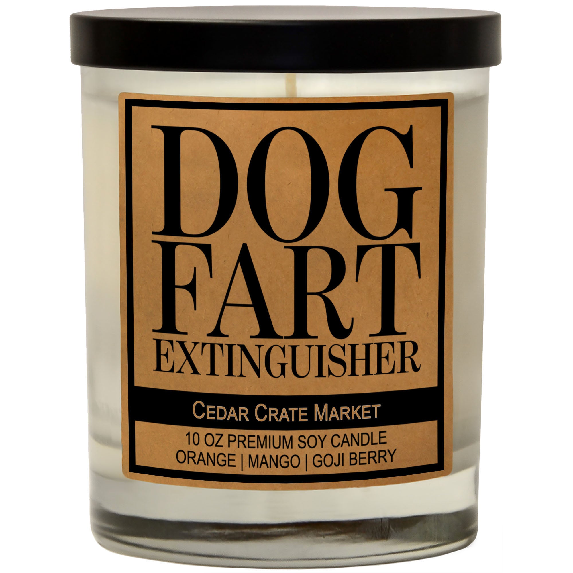 Dog Fart Extinguisher Soy Candle