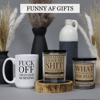 You're Awesome Keep That Shit Up Soy Candle – Cedar Crate