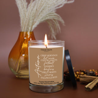 Autumn Color Candle