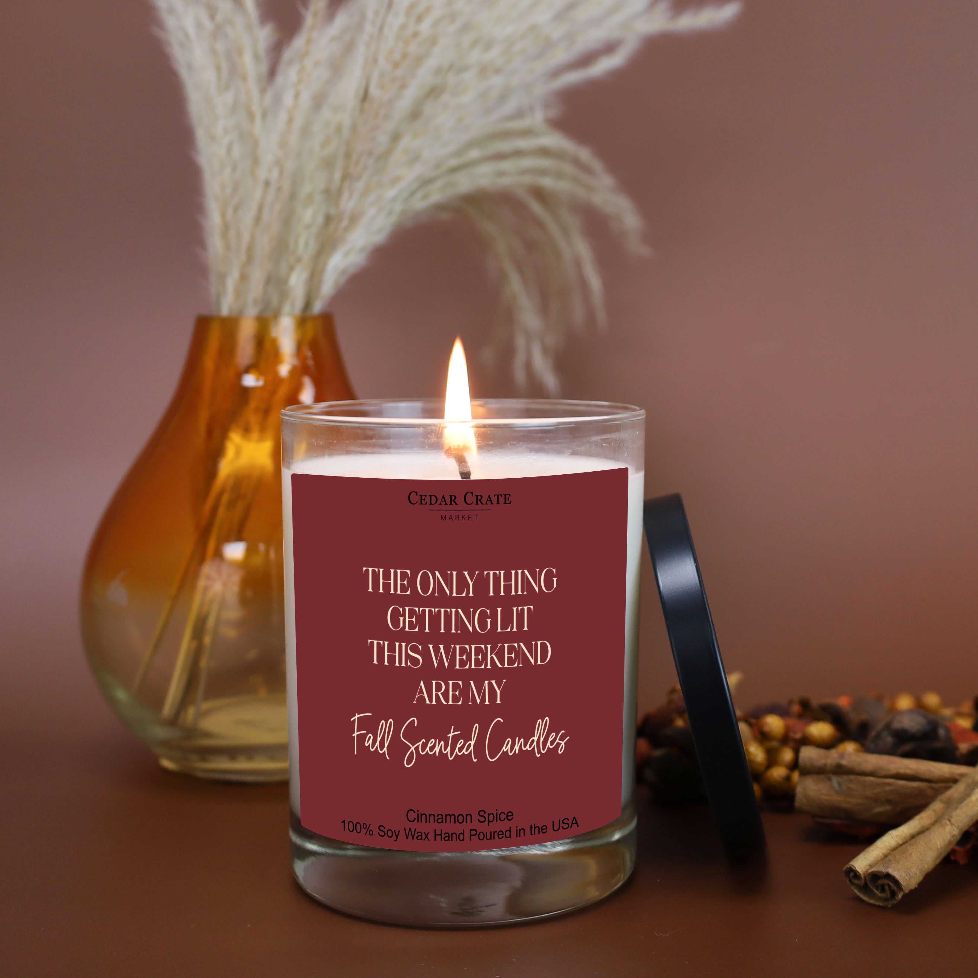 The Only Thing Getting Lit This Weekend Are My Fall Scented Candles Color Candle