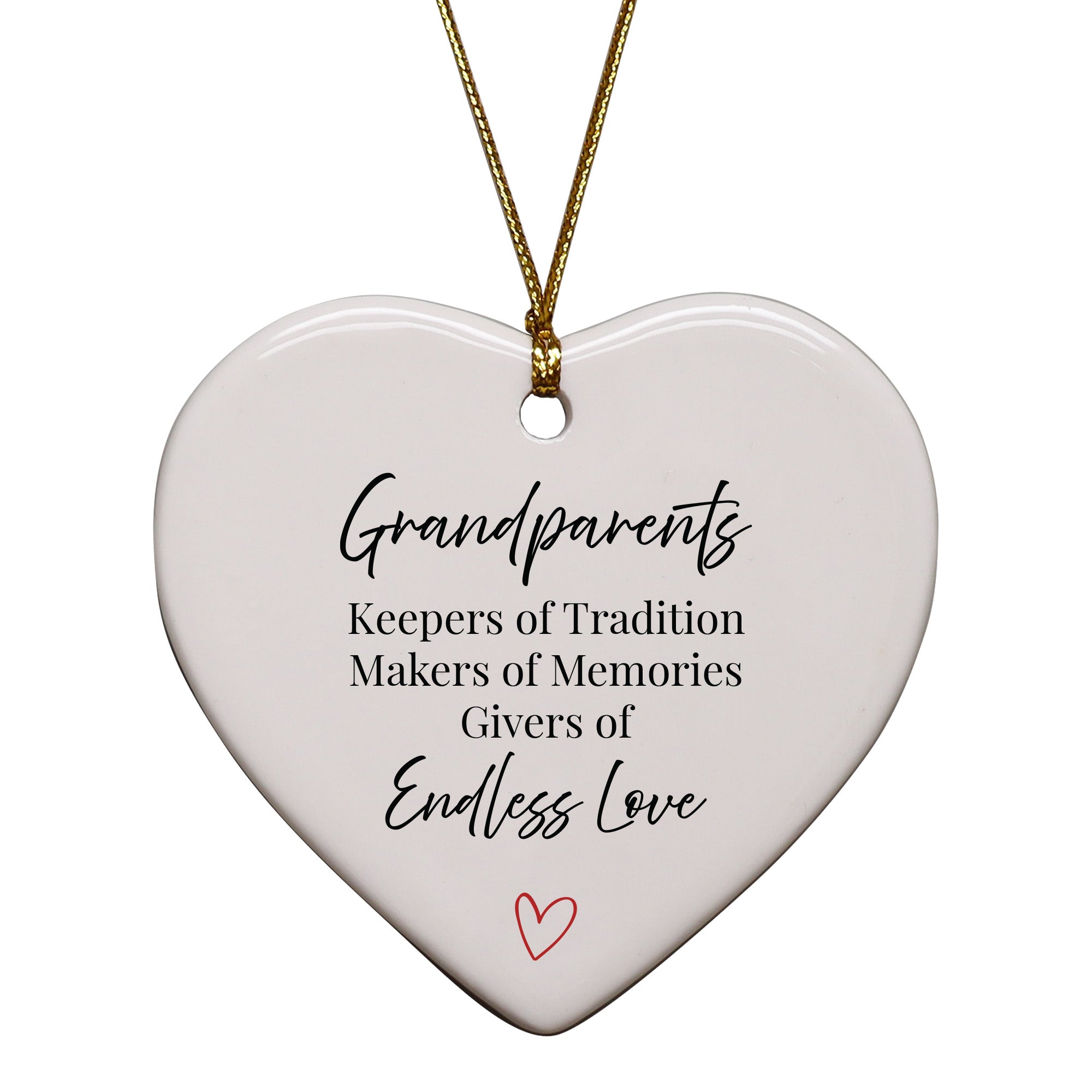 Grandparents Keepers Of Tradition Keepsake Ornament