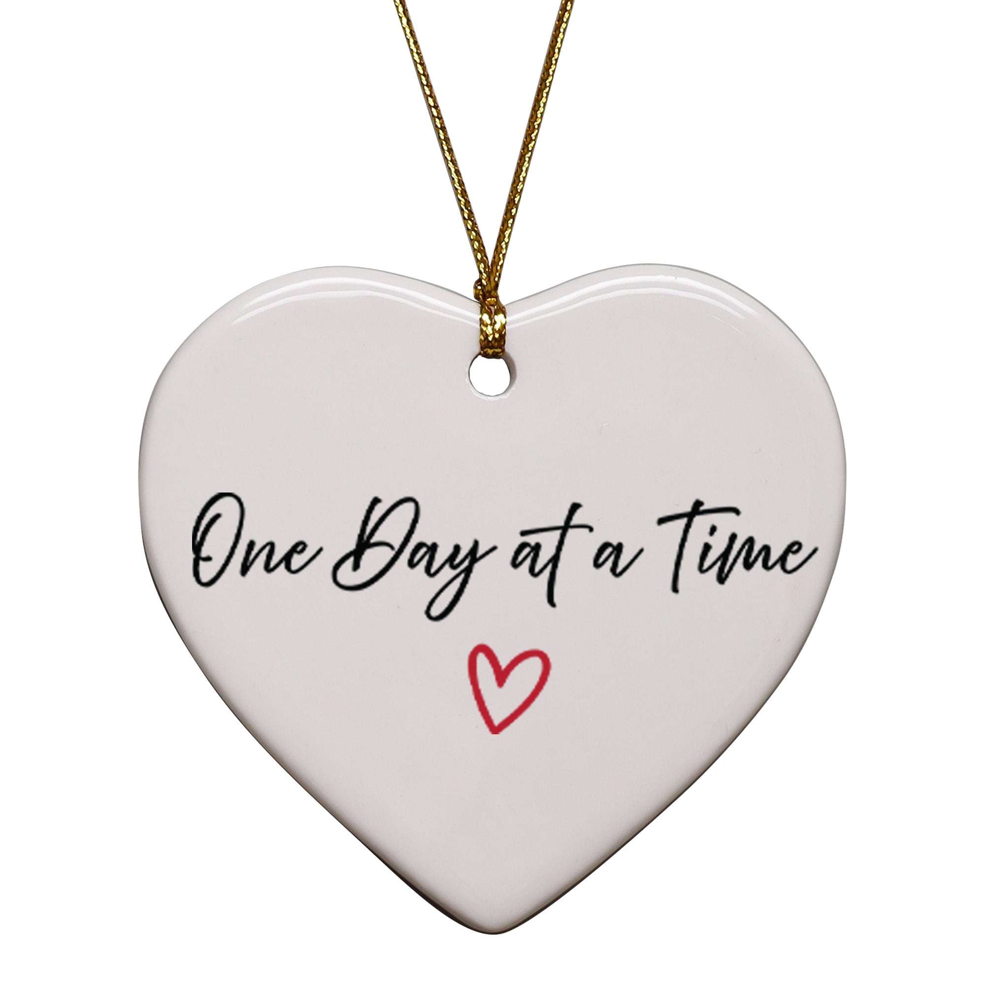One Day At A Time Keepsake Ornament