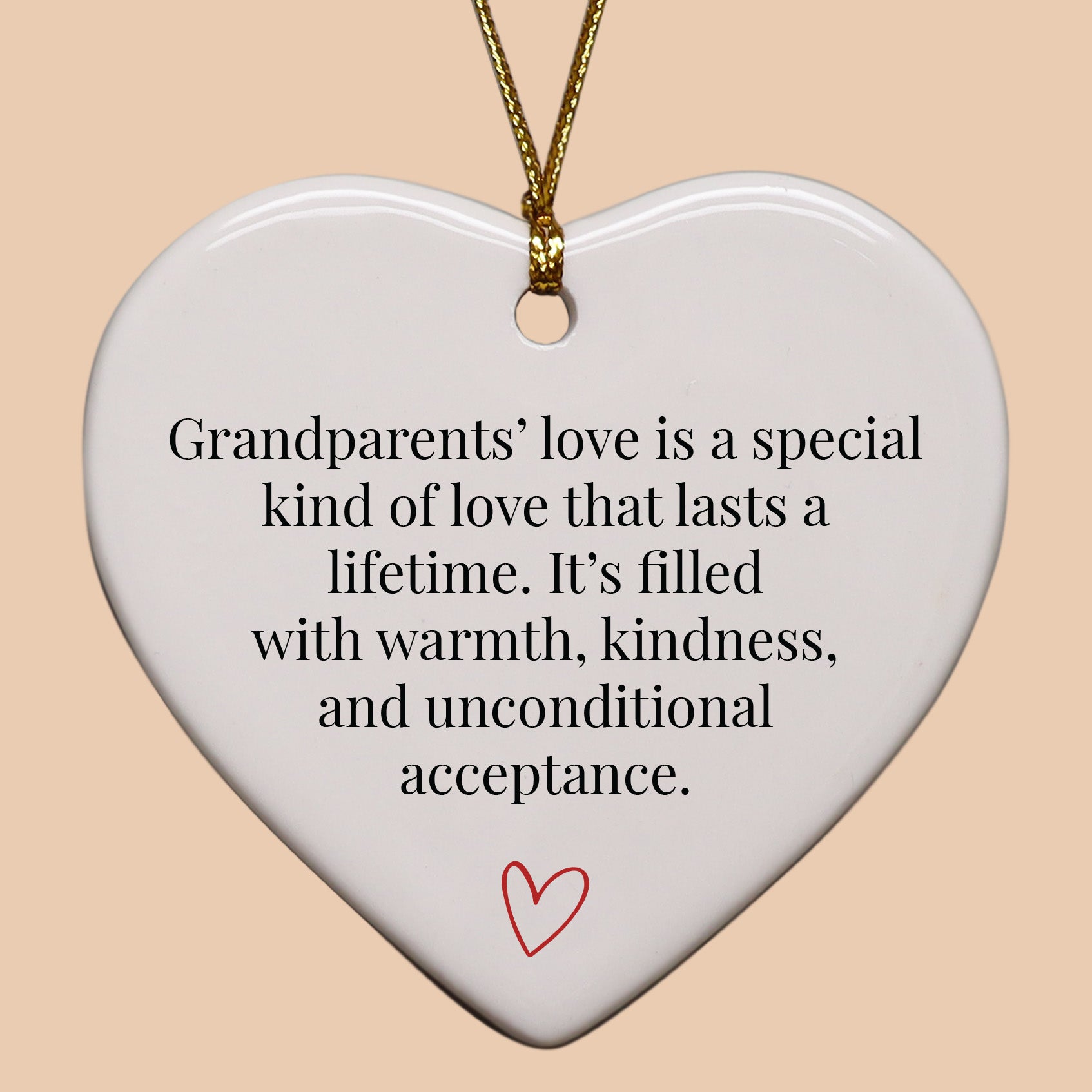 Grandparents' Love Is A Special Kind Of Love Keepsake Ornament