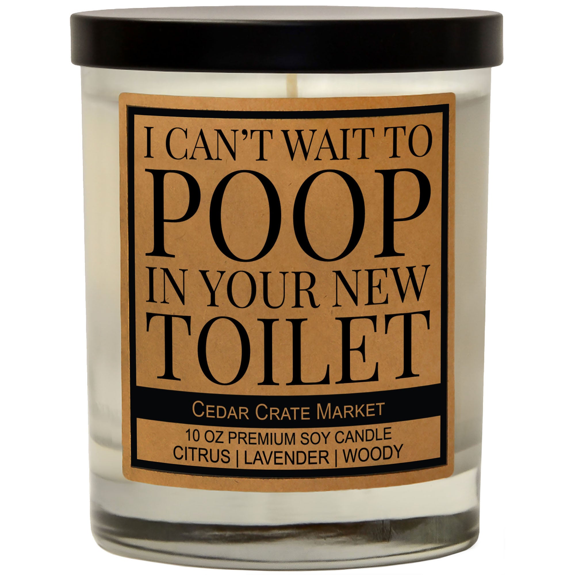 I Can't Wait To Poop In Your New Toilet Soy Candle