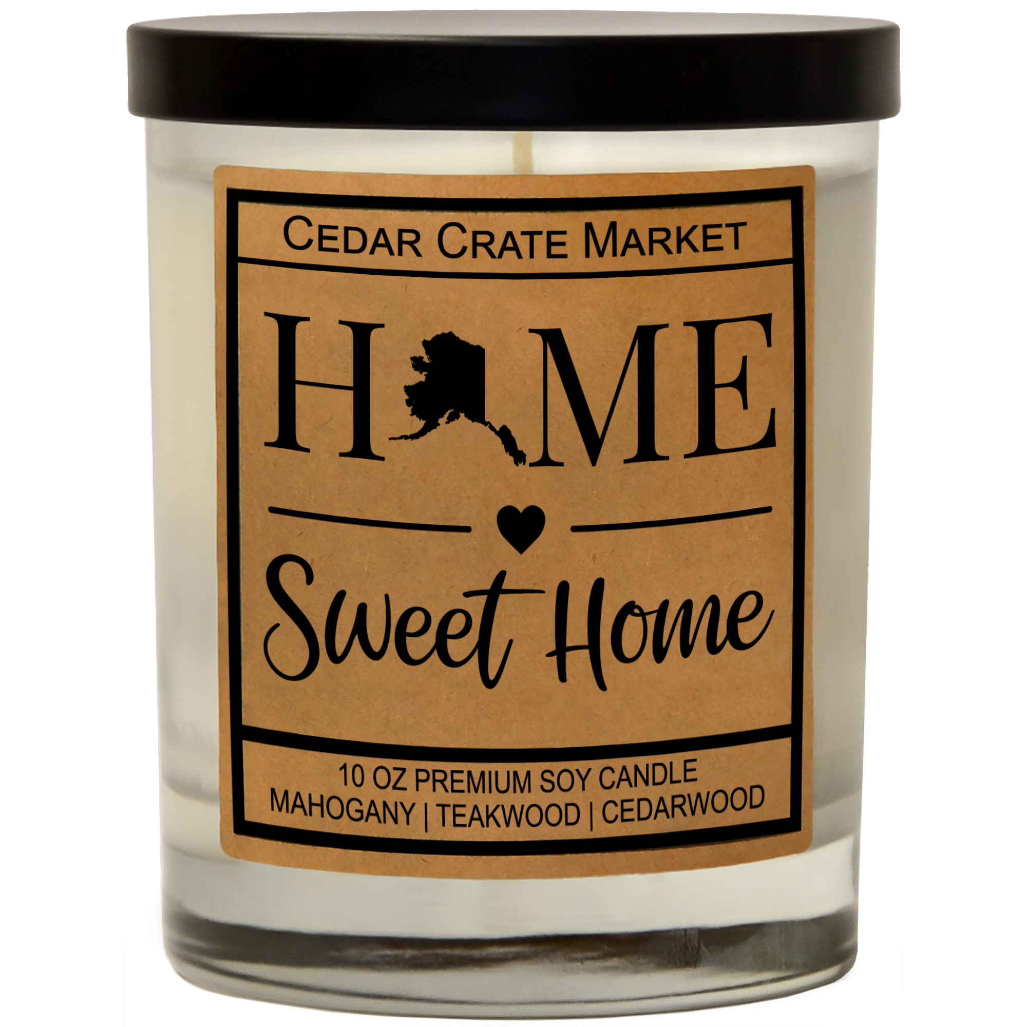 Home Sweet Home State Pride Soy Candle