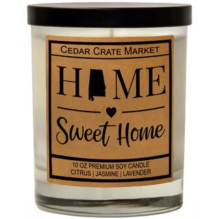 Home Sweet Home State Pride Soy Candle