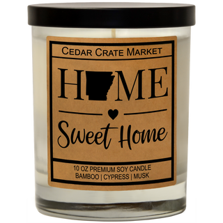 Home Sweet Home State Pride Soy Candle