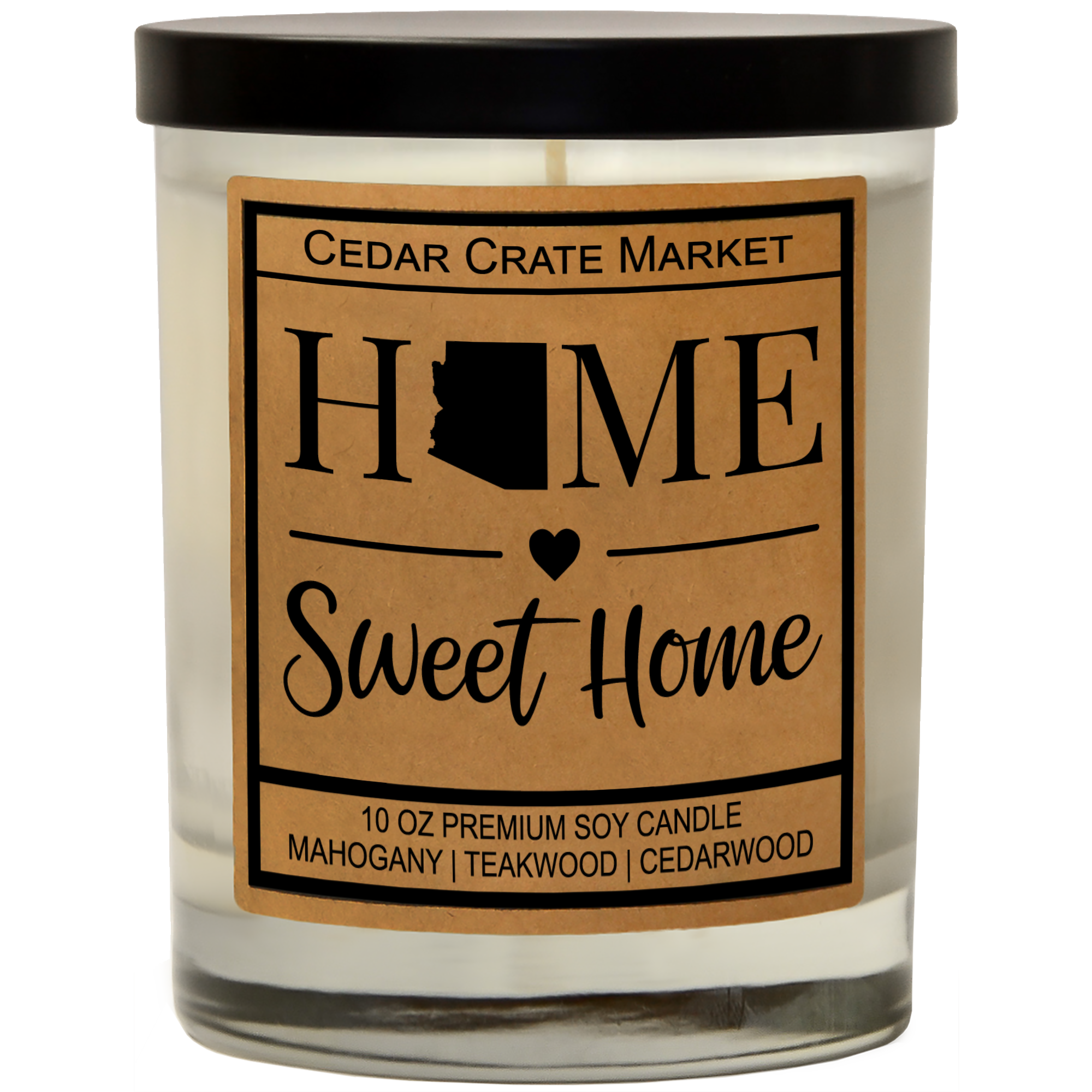 Home Sweet Home State Pride Soy Candle