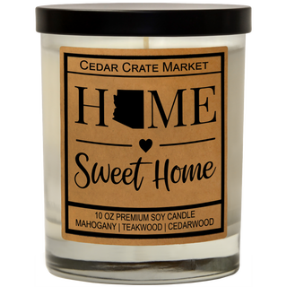 Home Sweet Home State Pride Soy Candle