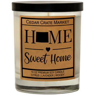 Home Sweet Home State Pride Soy Candle