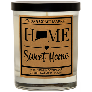 Home Sweet Home State Pride Soy Candle
