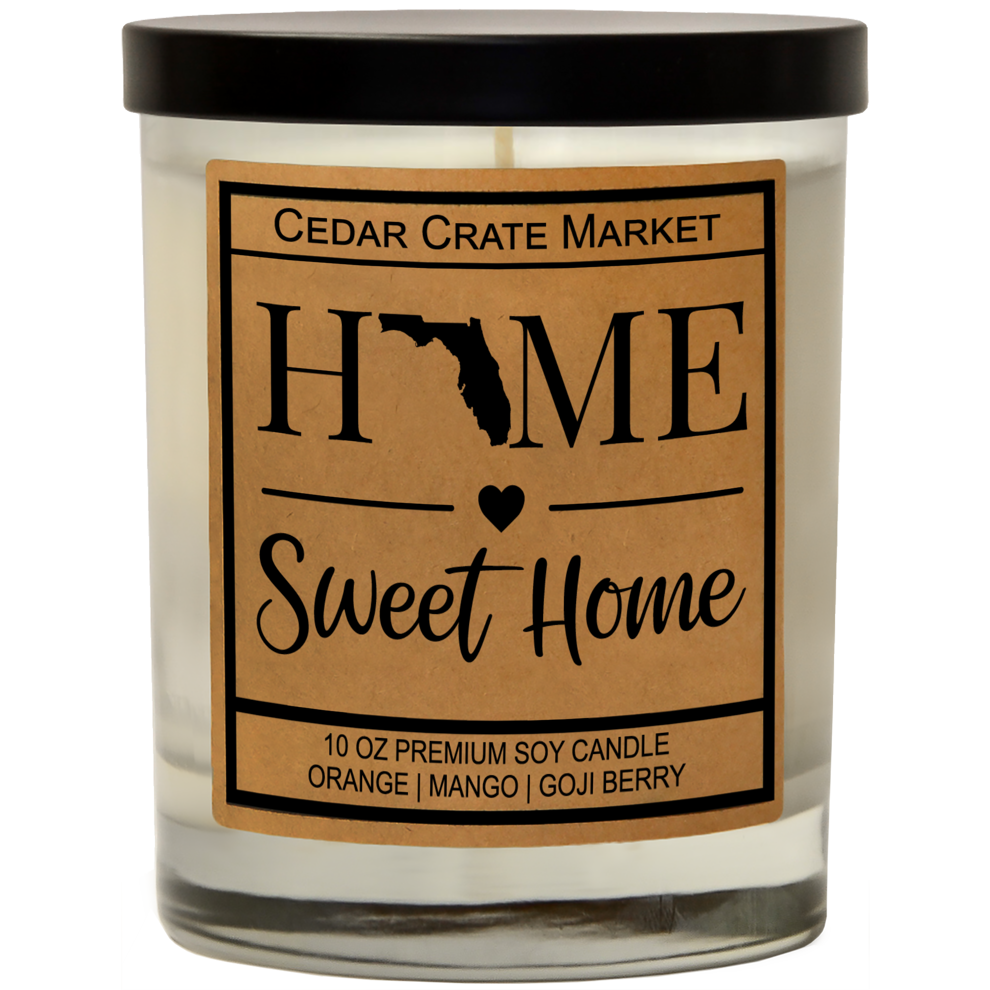 Home Sweet Home State Pride Soy Candle