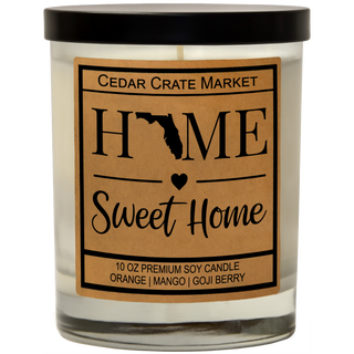 Home Sweet Home State Pride Soy Candle