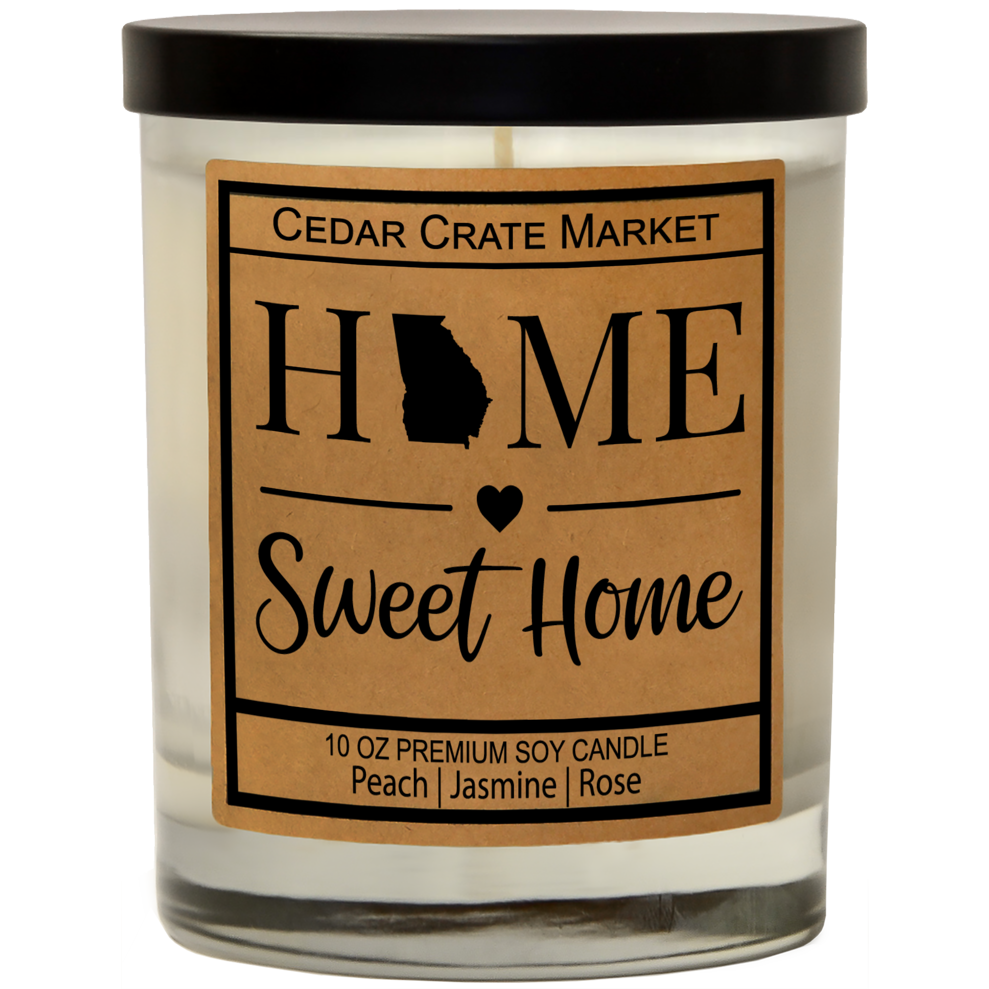 Home Sweet Home State Pride Soy Candle