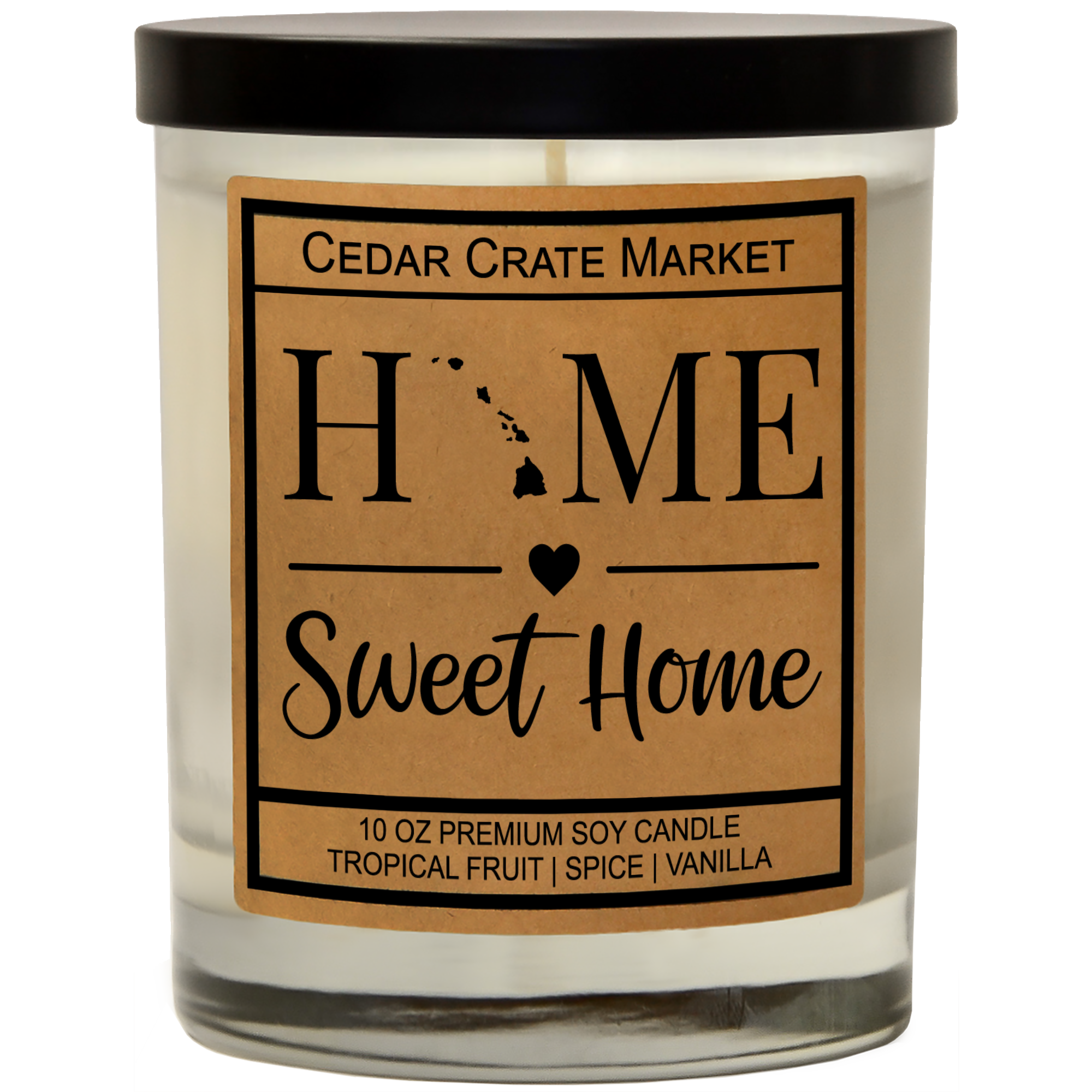 Home Sweet Home State Pride Soy Candle