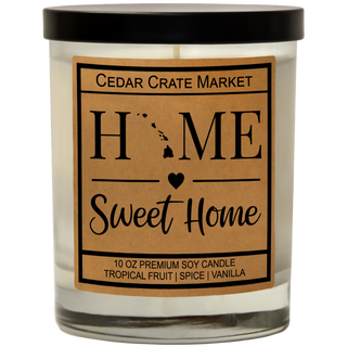 Home Sweet Home State Pride Soy Candle