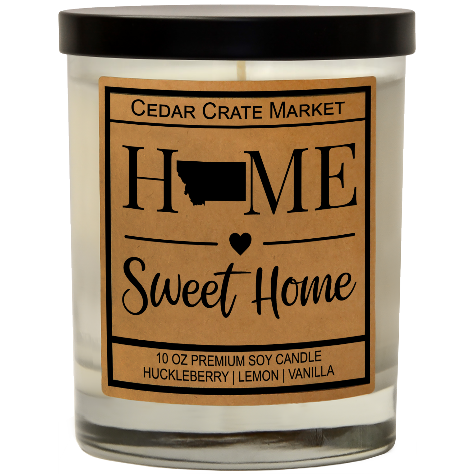 Home Sweet Home State Pride Soy Candle