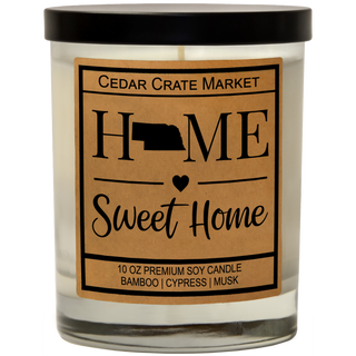 Home Sweet Home State Pride Soy Candle