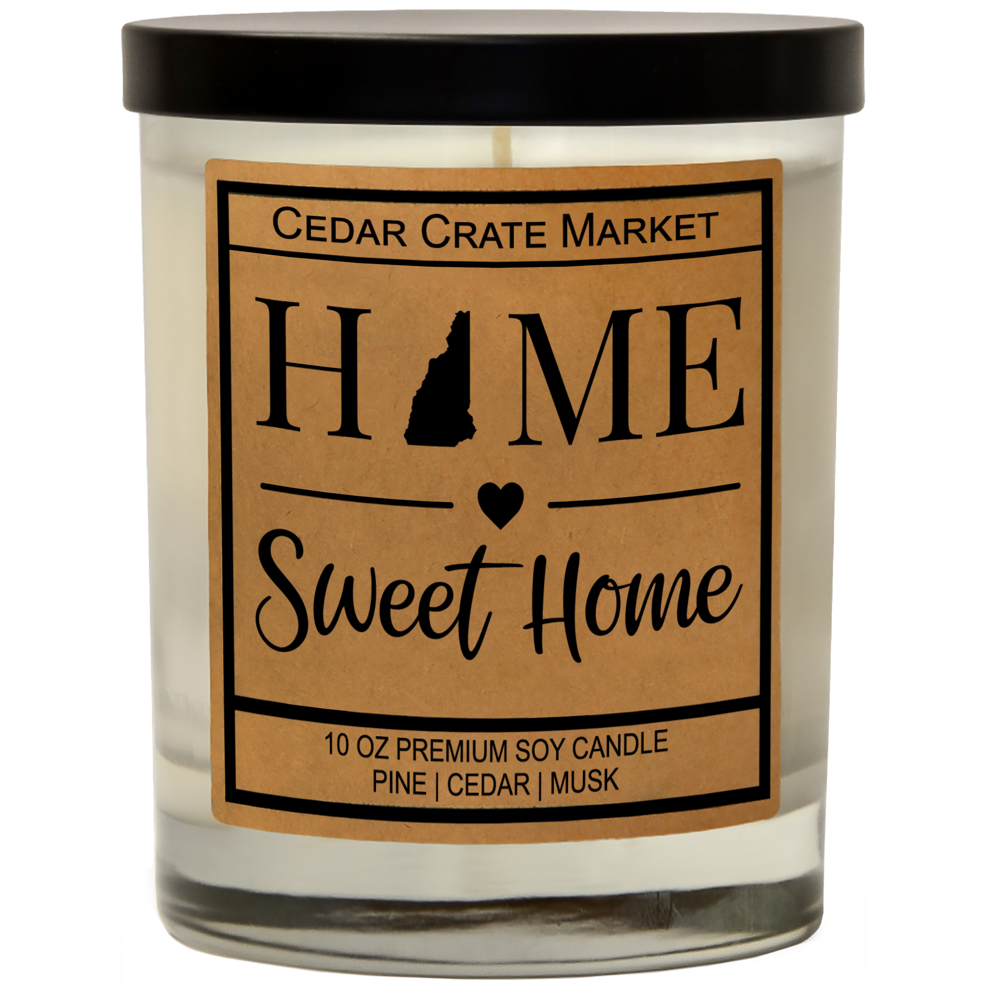 Home Sweet Home State Pride Soy Candle