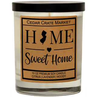 Home Sweet Home State Pride Soy Candle