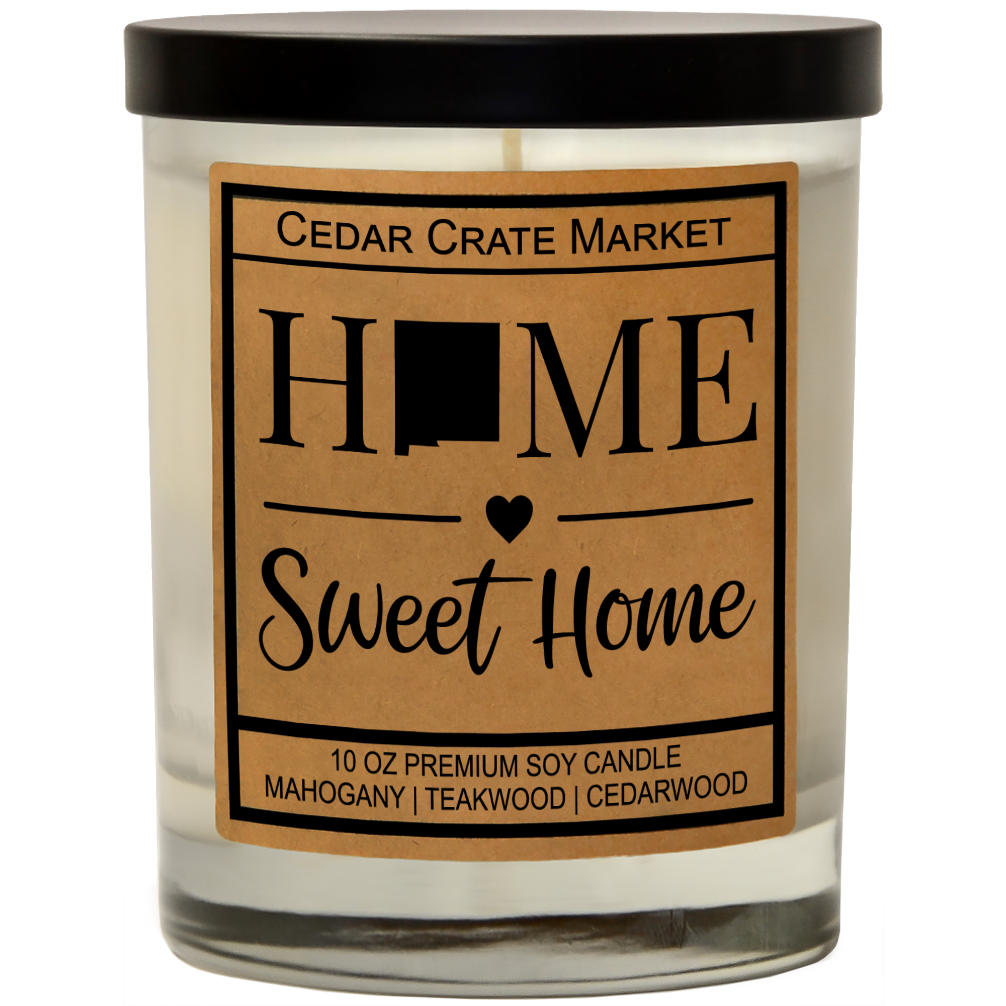 Home Sweet Home State Pride Soy Candle