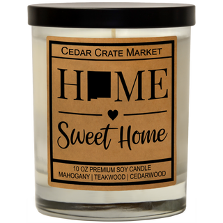 Home Sweet Home State Pride Soy Candle