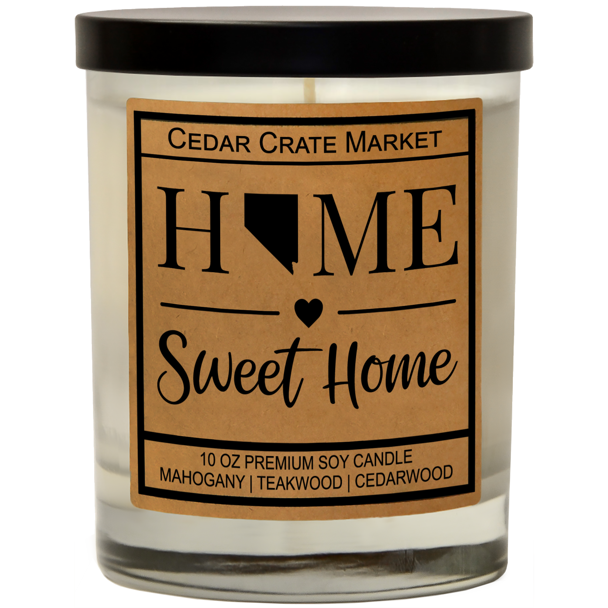 Home Sweet Home State Pride Soy Candle
