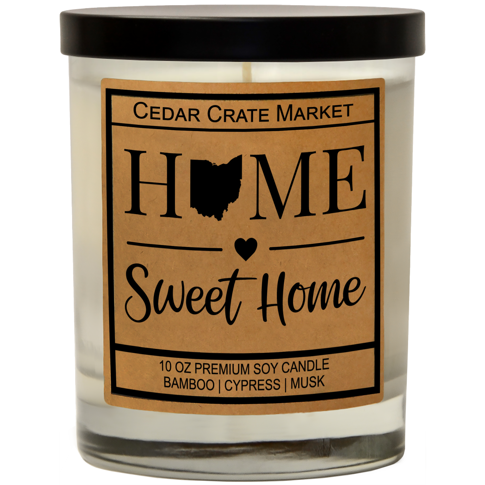 Home Sweet Home State Pride Soy Candle